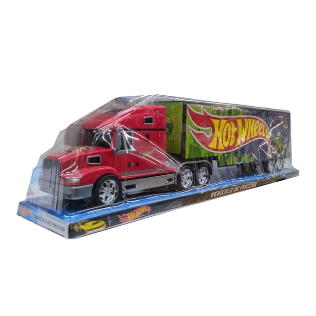 TRÁILER NEGRO DE FRICCIÓN TOYMARK HOT WHEELS CLUB SPEED TOYMARK Hot Wheels