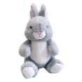 thumbnail image 2 of ToyKingdee Realistic Sitting Bunny Plush Stuffed Animal with Weighted Base for Seasonal Home Display, 2 of 6