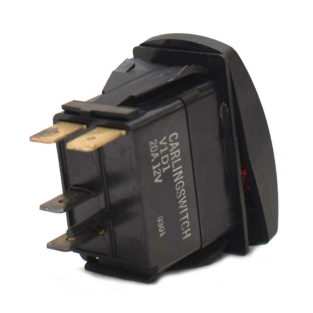 Carling On/Off Contura V Boat Rocker Switch | Lights 4-Spade