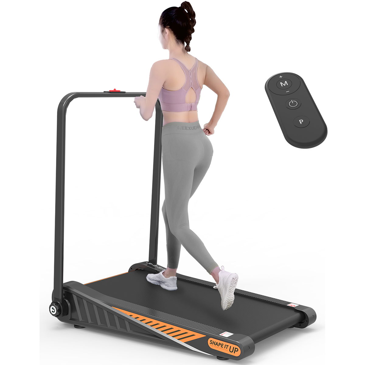 Under Desk Treadmill Small Compact Walking Treadmill with Incline 15