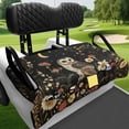 thumbnail image 4 of Uourmeti Owl Golf Cart Seat Universal, for Sports, Golf Cart Seat Covers, Compatible with Club Car Yamaha, 4 of 8