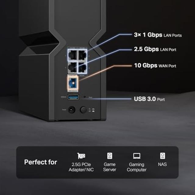 TP-Link Tri-Band BE15000 WiFi 7 Router Archer BE700 | 8-Stream