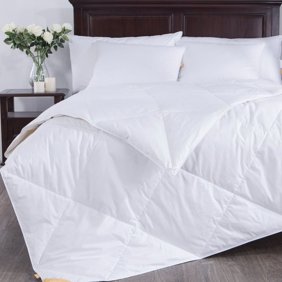 Puredown Lightweight Down Comforter Duvet Insert 100 Cotton 550