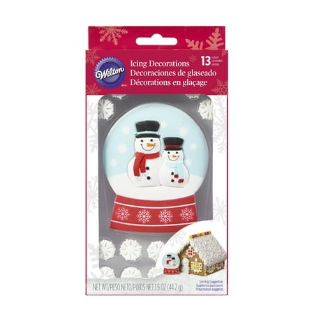 Wilton Giant Christmas Snow Globe Icing (Best Icing For Christmas Cake)