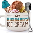 thumbnail image 1 of Cuenco para helado Dishware Bowl YUEYUQIU Husband con pala de 600 ml, 1 of 6