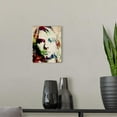 thumbnail image 3 of Great Big Canvas "Kurt Cobain Urban Watercolor"  by Michael Tompsett Burgundy Dark Blue   Wrapped Canvas Print Wall Artwork, 3 of 7