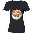 thumbnail image 3 of Inktastic Horseshoe Player Gift Women's V-Neck T-Shirt, 3 of 5