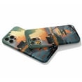 thumbnail image 4 of Glacial Tundra Town Case Compatible with iPhone 14,Aesthetic Art Design Full Cover Protective Case, 4 of 5