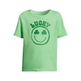 thumbnail image 6 of Wonder Nation St. Patrick's Day Toddler Short Sleeve Graphic Tee, Sizes 12M-5T, 6 of 6