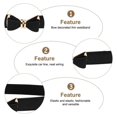 thumbnail image 3 of Ceinture Mince pour Femmes à Taille Fine, Ceinture Extensible avec Nœud, 1 Largeur, Ceinture pour Chemisier, Robe, Jupe, Manteau Ou Chandail, 3 of 7