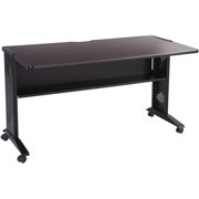 Safco, 54"W Reversible Top Mobile Desk, 1 Each