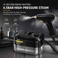 thumbnail image 5 of Powerful 2500W Handheld Steam Cleaner,High Temperature Pressurized Portable Steamer with 6 Adjustable Levels,Multi-Surface Steam Cleaning Machine for Kitchen,Bathroom,Tile,Furniture,Car & Windows, 5 of 8
