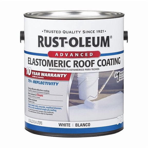 Rust-Oleum 750 1 Gal. 10-Year Elastomeric Roof Coating 301903