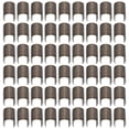 thumbnail image 2 of Miangastore 100pcs Leather Rope Clips Metal Fastener Cylindrical Opening Crimps for Tassel, 2 of 8