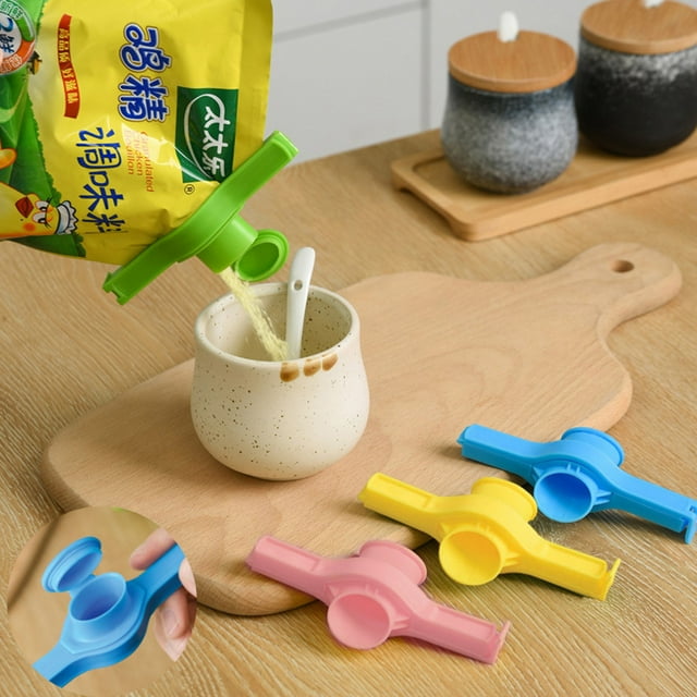 Vaidha Food Preservation Sealing Clip Tea Outlet Nozzle Plastic Snacks Clip