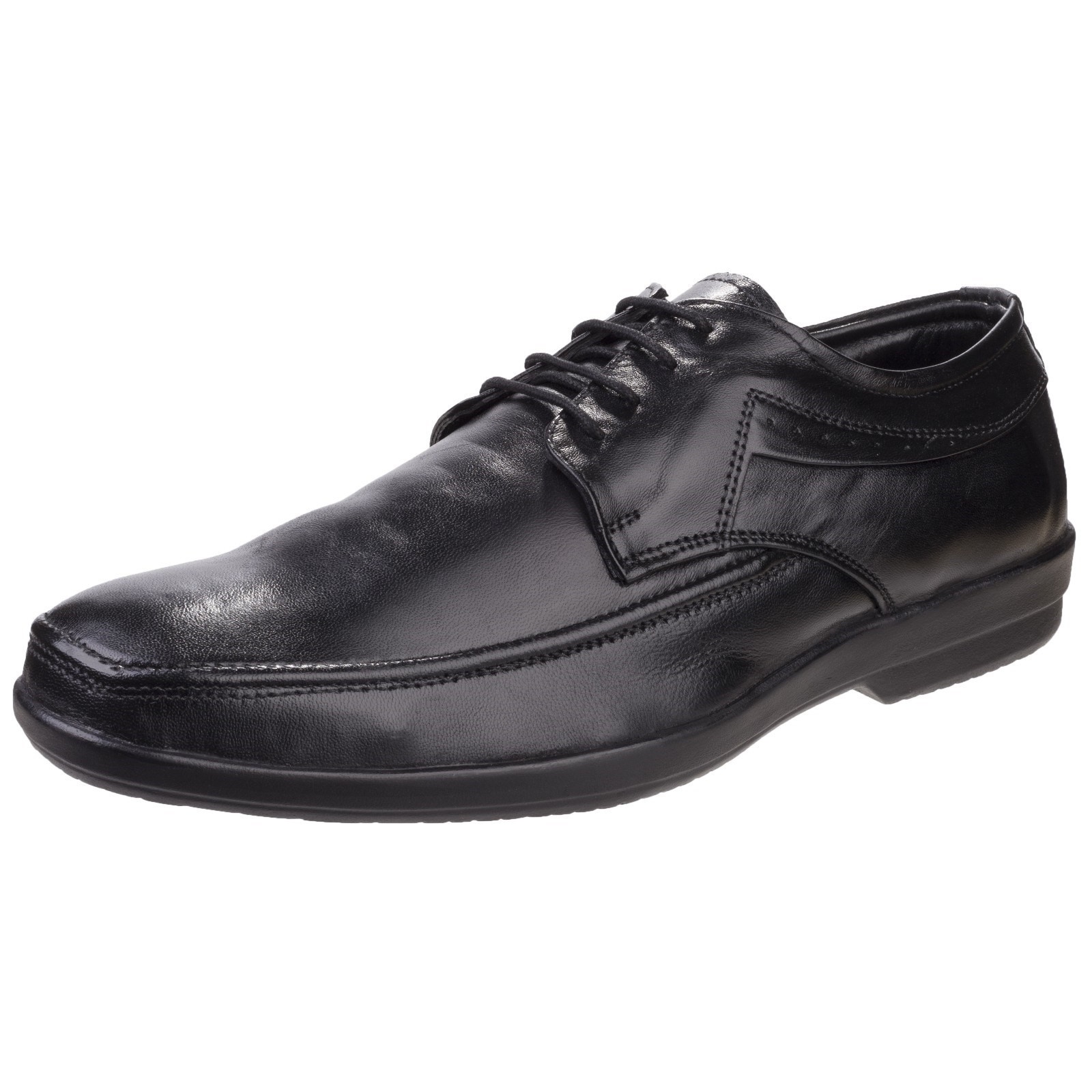 Fleet & Foster Mens Dave Apron Toe Oxford Formal Shoes - image 4 of 6