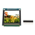 thumbnail image 2 of Display Screen Module, 128x128 SSD1351 High Contrast Lightweight 1.5 Inch Self Luminous Mini Color Display Screen  for Industrial Controller, 2 of 7