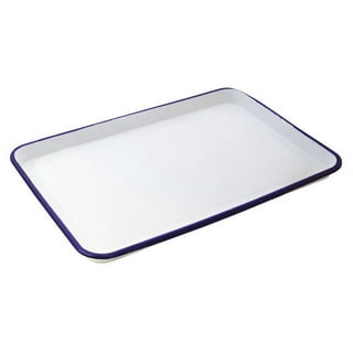 Jack Richeson Butcher Tray Palette, 7-1/2 x 11 in, Porcelain On Steel, White
