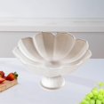 thumbnail image 4 of Bandeja para fruta con base, bandeja para fruta, decoración de mesa, plato para aperitivos, cuenco para servir pasteles y postres, cuenco decorativo para decoración del hogar y la cocina, 4 of 4