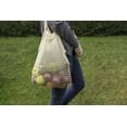 thumbnail image 3 of Best Farmers Market Bags,Sturdy Organic Cotton Mesh Tote for Grocery, Beach, Produce, Fruit & Vegetable Storage,Lightweight Fish Net Bag (1 Bag), 3 of 8
