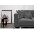 thumbnail image 3 of Ambesonne Classic Rock Throw Pillow Cover 2 Pack, 4 String Guitars, 16", Charcoal Grey and White, 3 of 7