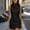 Black, variant on Womens Sleeveless Cowl Neck Bodycon Mini Dress, Stretchy Solid Color Beige Sheath Dress,Size 2XL