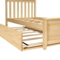 thumbnail image 6 of Max & Lily Twin Bed Frame with Trundle, Classic Solid Wood Platform Bed with Storage, 6 of 8