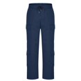thumbnail image 4 of Dagugfen Mens Cargo Pants Fall Winter Drawstring Elastic Waist Loose Solid Color Lightweight Outdoor Hiking Pants Pockets, 4 of 7