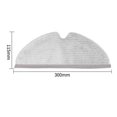 thumbnail image 2 of Repuesto de 10 piezas de mopa de microfibra lavable para aspiradora, apta para Robolock S5 Max S6 Pure S6 MaxV S51 S50 S55 Xiaowa E25 E35, 2 of 5