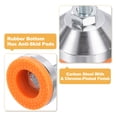 thumbnail image 3 of Uxcell 12Pcs Adjustable Leveling Feet, 2" Dia Base M10 x Thread Anti-slip Shock-absorbing Furniture Leveler Legs, 3 of 6