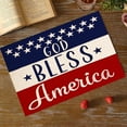 thumbnail image 6 of Dmlowu 4th of July Decorations Placemats 12x18" Non-Slip Table Mats Stain Proof Insulation Memorial Day Decorations Outdoor Placemats for Dinner Party Table Hotel Home Decoration, 6 of 7