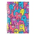 thumbnail image 2 of Haosy Cartoon Teeth Notebooks 2 Pcs 1-subject Journal 60 Sheets A5 College Ruled Paper Detachable Ring 8.3"x5.7", 2 of 8