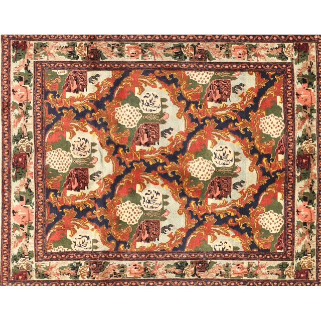 Ahgly Company Tapis d'Intérieur Lavables en Machine Rectangulaires Traditionnels Brun Sable, 10' x 13'
