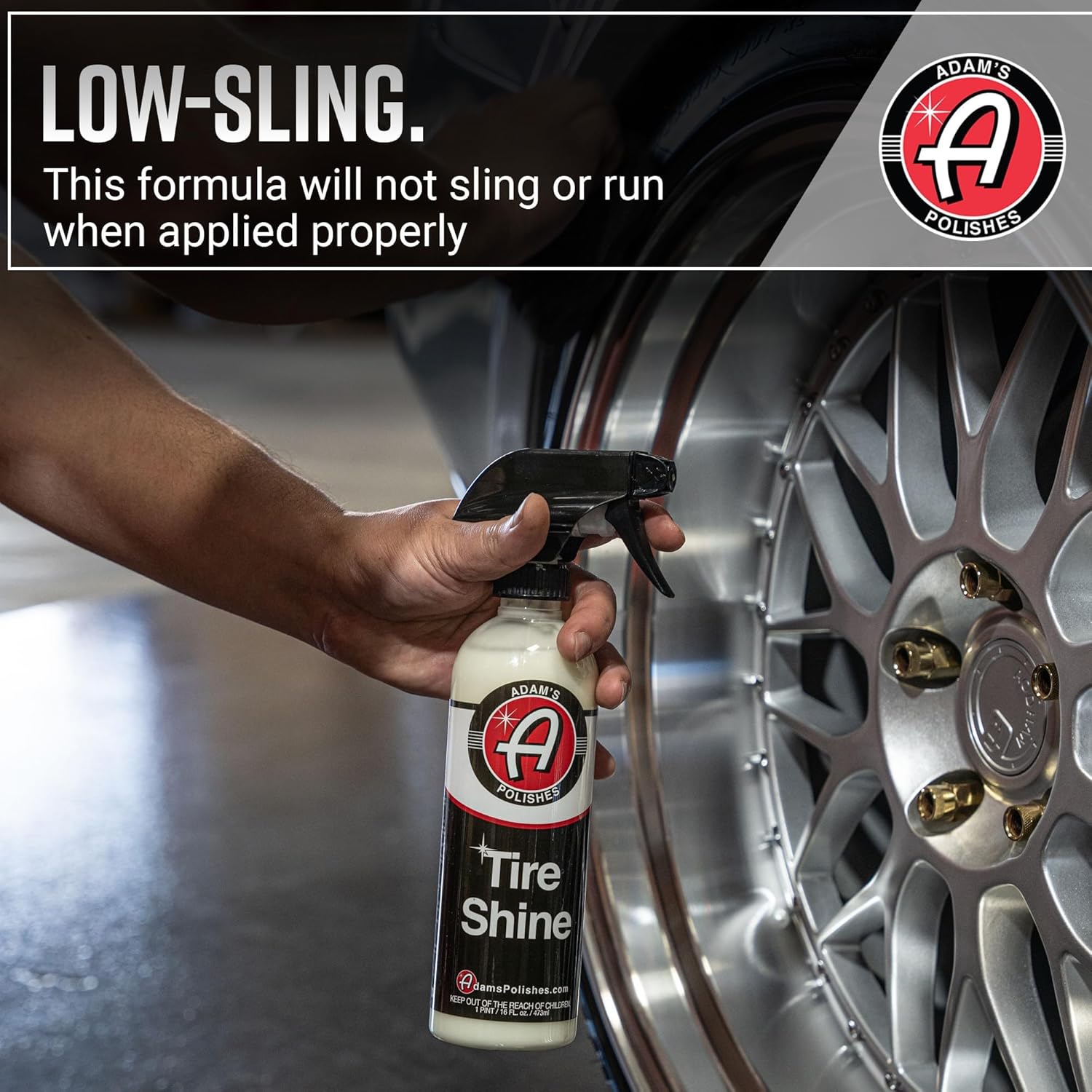 Adam's Polishes Tire Shine with SiO2 - 16oz photo 4
