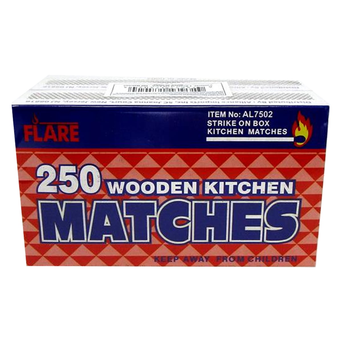 Goodco Kitchen Matches Strike on Box 250 Count Pack of 2 