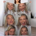 thumbnail image 5 of Pretty Florence Pugh Blanket Super Soft Throw Blanket Silky Flannel Lightweight for Sofa, Bed Blanket All Season Use 30""*40""（76 * 100cm）, 5 of 6