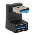 thumbnail image 2 of U Forme USB Mâle à USB Adaptateur Femelle, Transfert de Données U Type USB 3.1 Adaptateur 10Gbps de Charge pour PC, 2 of 8