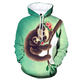 thumbnail image 3 of Sudadera con estampado 3D de animales divertidos y perezosos, linda sudadera con capucha Bradypod para hombres, ropa informal para mujeres, ropa de calle con capucha para niños, 3 of 5