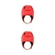 thumbnail image 3 of Protector de cabeza Toystoory casco duradero para fútbol y rugby rojo S 2piezas, 3 of 6