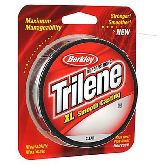 TRILENE XL 17 LB, Berkley Trilene XL Clear 17lb | 7.7kg 300yd | 274m Monofilament Fishing Line Suitable for Freshwater Environments