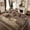 145.7inch-Coffee, variant on ChenyueFurn Extra Large Modular Sofa, Modern L‑Shape Velvet Couch for Living Room,Coffee