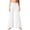 White #1, variant on WULMLEO Women's Casual Comfy Solid/Tie Dye Wide Leg Palazzo Lounge Pants Pink S