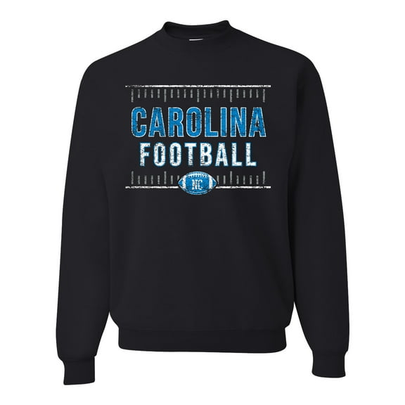 Wild Bobby Carolina CAR Hometown City Football Fan Pride Sports Unisex Crewneck Sweatshirt, Black, Small