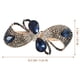 thumbnail image 2 of unbranded Barrette Francés Con Moño Y En Oscuro Para Accesorios De Y Fiesta, 2 of 6