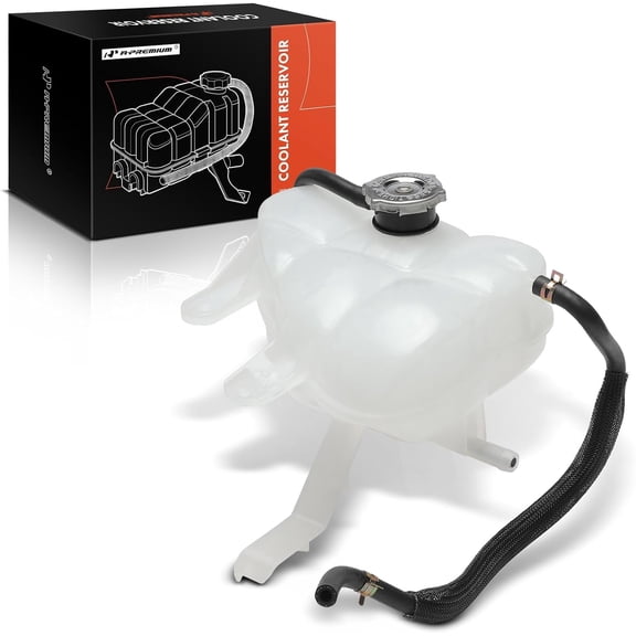 A-Premium Engine Coolant Overflow Recovery Reservoir Tank with Cap Compatible with Jeep WK2 Series Grand Cherokee 2014 2015, 3.0L