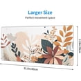 thumbnail image 4 of Boho Flower Mouse Pad Large Extended Desk Mousepad Mat XL Non-Slip 31.5 X 11.8 in Long Keyboard Pads Base Stitched Edge for Home Gaming Office Work, 4 of 6