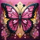 thumbnail image 1 of 5D DIY Taladro Diamante Pintura Mariposa Kit Del Arte 40x40cm, 1 of 9