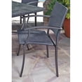 thumbnail image 2 of Homestyles Ensemble de Chaises Grises en Placage de Pierre (Lot de 2), 2 of 2