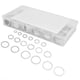 thumbnail image 4 of Kit De Arandelas Planas, 18 Tamaños, 450 Piezas, Junta De Aluminio Automotriz De Alta Durabilidad Para La Fabricación De Joyas Para Manualidades De Bricolaje Para Fijación De ANGGREK Descripción de la referencia, 4 of 5