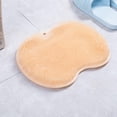 thumbnail image 3 of Multipurpose Shower Foot Scrubber Durable Foot Cleaner Bath Mat Foot Tub for Exfoliating Bathroom Accessories , Orange, 3 of 8
